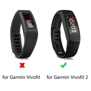 4 Pack Til Garmin Vivofit 2 Stropper Farverige Silikone Udskiftning Band Smart Ur Håndleddet For Garmin Vivofit 2