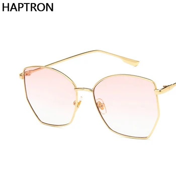 2018 Klart Candy Farve Square Solbriller Kvinder Mode Overdimensionerede Solbriller Spejl Klassiske Vintage Oculos De Sol Gafas Pink
