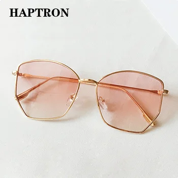 2018 Klart Candy Farve Square Solbriller Kvinder Mode Overdimensionerede Solbriller Spejl Klassiske Vintage Oculos De Sol Gafas Pink