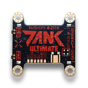 Rush Tank VTX Sender 48ch 5,8 G 25/200/600/800mw Justerbar Foxeer Slikkepind Micro MMCX-Antenne RC Drone Racing Nazgul5 X220S