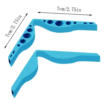4STK Nye Ansigt Maske Beslag Behagelig at Bære næseryggen Holder Design For Briller Anti-fog Genanvendelige Silikone Beslag A50