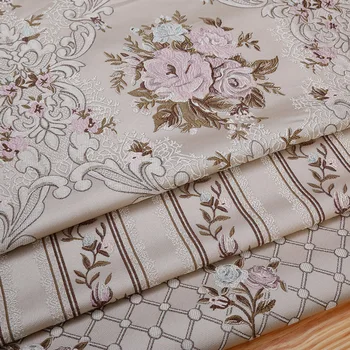 I europæisk stil, høj præcision stof til sofa pude stol quiltning, syning, patchwork sarte væv polstring 140cm bredde