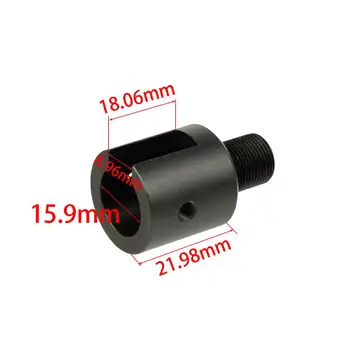 Aluminium Ruger 1022 10/22 Snude Bremse-Adapter 1/2x28 & 5/8x24 .750 Tønde Ende Tråd Protector Combo .223 .308