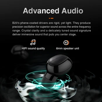 SANLEPUS TWS 5.0 Mini Bluetooth Hovedtelefoner Trådløse Sports Hovedtelefoner 3D Stereo Headset støjreducerende Øretelefoner Med Mikrofon
