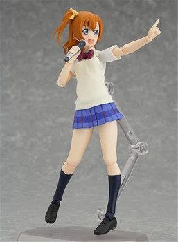Søde Anime Elsker Live School Idol Project Kousaka Honoka Figma 253 PVC-Action Figur Collectible Model Legetøj Dukke 14CM