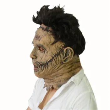 Høj Kvalitet Legetøj Part Latex maske Texas Chainsaw Massacre Leatherface Masker Scary Movie Cosplay Halloween Kostume, Rekvisitter H94