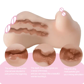 Real Sex Dukke mandlige masturbator sex legetøj til mænd penis sex shop gummi pocket pussy kunstig vagina mand onani erotiske legetøj