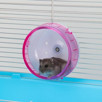 Hamster Hjul, Non-slip Silent Running Wheel Øvelse Hjul for Gerbil Chinchilla Sjove Fordel Toy Pet Kører Sports-Toy