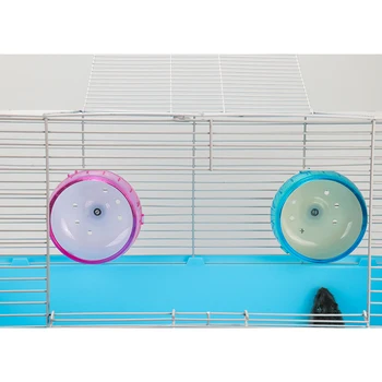 Hamster Hjul, Non-slip Silent Running Wheel Øvelse Hjul for Gerbil Chinchilla Sjove Fordel Toy Pet Kører Sports-Toy