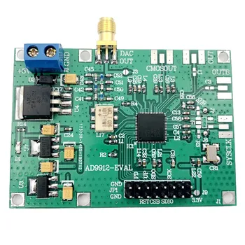 AD9912 GSPS frekvensen 1 HZ-400MHZ sinusbølge, der afspejler DAC output DDS Signal Generator Modul STC main control board T0843