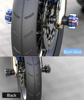 Motorcykel Anti-slip Cup Ændring Tilbehør til Mavericks N1S Universal Titanium Foran stødabsorberende Forgaffel Kopper