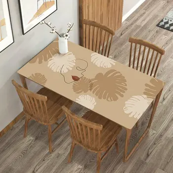 Nordisk tropiske plante trykt dug husstand stue dække bord til et rektangel table Coffee table køkken spisebord