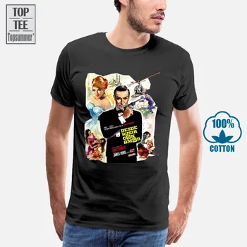 007 James Bond-T-Shirt Pige T-Shirt Til Mænd Harajuku-Shirt Påtrykt T-Shirt I Bomuld Mænd T-Shirts Hip Hop T-Shirt Til Drenge Tshirt A0008