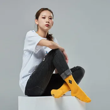 Xiaomi Fine Plan, Mode, Mænd, Kvinder Bomuld Sokker, Strømper Oprindelige Mønster Øje Erlang Åndbar Soft Sport Lange Slange Sokker