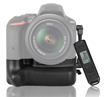 Meike MK-DR5500 Batteri Greb For Nikon D5500 Kamera Med 2,4 G Trådløse Fjernbetjening