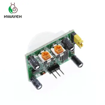 10STK Grønne bord HC-SR501 HCSR501 SR501 menneskelige infrarød sensor modul Pyroelektriske infrarøde sensor, import sonde til arduino
