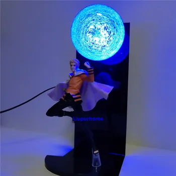 Naruto BORUTO Uzumaki Naruto Diy LED Nat Lys Shippuden Uzumaki LED bordlampe Hjem Dekorativ Lampe Dreng Xmas Gave