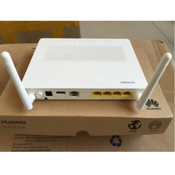 Gratis forsendelse Oprindelige HG8546M Gpon ONU med 4FE+Lyd+WIFI+USB-Port engelsk software Telecom Netværk Udstyr