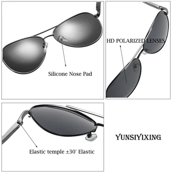 YSYX Klassiske Solbriller, Polariserede UV400 Spejl solbriller Pilot Vintage Stil, Mænd/Kvinder, Tilbehør, Briller gafas de sol YS8026