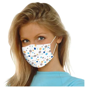 Voksen Disponibel Anti-Forurening Beskyttende Stof Dirt 3 layer Mask 50 PC маска Masken маски mascarillas