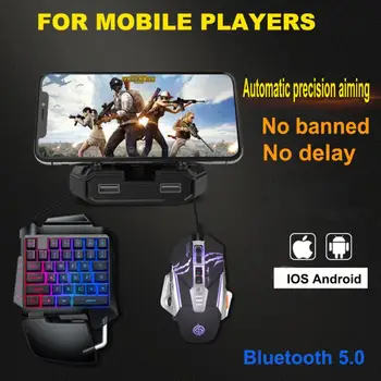 PUBG Gaming Mus og Tastatur Converter Bluetooth-5.0-Adapter Mobile Gamepad Controller Til IOS Android-Telefon Til PC ' en Plug And Play