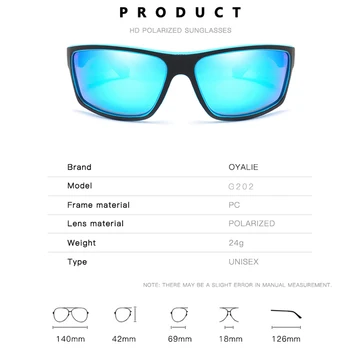 LongKeeper Mænd Polariserede solbriller 2020 Mærke Bilen Køre Anti-Blænding Sunglassses Mandlige Sort Sport Fiskeri Beskyttelsesbriller UV400
