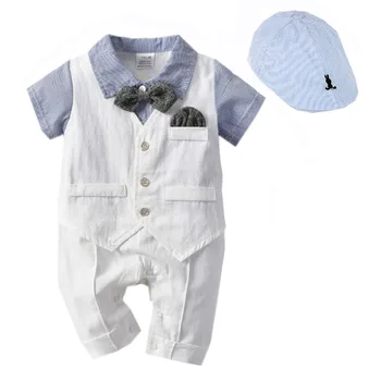 Baby Boy Tøj Tøj Tøj Sæt Baby Dreng Dejlige Baby Cap+romper Drenge Tøj Part, Kids Baby Boy Tøj Sæt Sommeren 2020