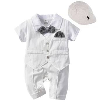 Baby Boy Tøj Tøj Tøj Sæt Baby Dreng Dejlige Baby Cap+romper Drenge Tøj Part, Kids Baby Boy Tøj Sæt Sommeren 2020