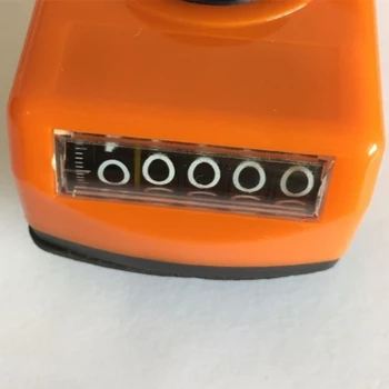 Kvalitet Maskine Drejebænk Del 20Mm Bar Digital Position Indikator Orange