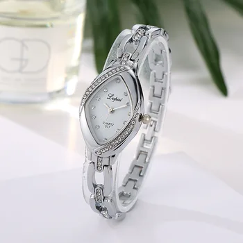Ure 2021 Mode Kvinders Armbånd Brast Diamant-encrusted Armbånd Ur Engrosmarkedet Se Kvinder Relojes Para Mujer
