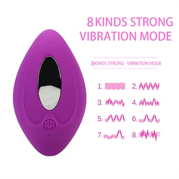 VATINE Fjernbetjening Eletric Stød Bærbare Vibrator Kvindelige Masturbator Klitoris Stimulator Vibrerende Æg