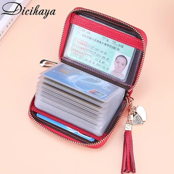 Nye PU-Læder-Funktion 24 Bits Kort Sag visitkort Holder Mænd Kvinder Kredit Pas Card Taske-ID, Pas Card Wallet