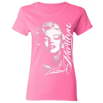 Marilyn Monroe Potrait Blonde Stjerne Kvinder ' s T-shirt