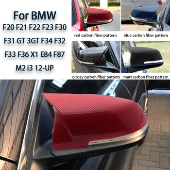 Ede Udskiftning Ændret Fremragende Side Wing Carbon Fiber Mønster Mirror Cover Caps for BMW F20 F21 F22 F23 F30 F31 GT F34