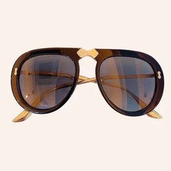 Foldbar Retro Diamant Solbriller Mænd, Kvinder Mode Brand Designer Nuancer UV400 Vintage solbriller