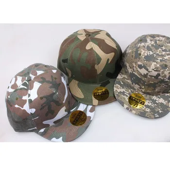 Mænd Kvinder I Army Camouflage Camo Cap HipHop Klatring Baseball Cap Mandlige Caps Jagt Fiskeri Ørkenen Hat