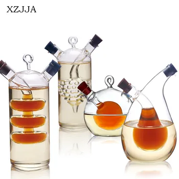 Høj Temperatur Spice Flaske Olie Og Eddike Galss Sauce Flaske Glas Forseglet Krydderier Glas Til Opbevaring Af Vin Flasker Til Baren