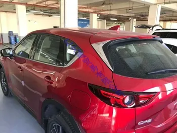 Mazda CX-8 CX8 2018 2019 ABS Chrome Side Door Rear View Window Spoiler Dække Trim Pynt Bezel