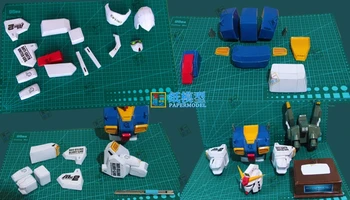 RX178 GUNDAM bust puslespil papir model DIY gave håndlavet papir art Populære Legetøj