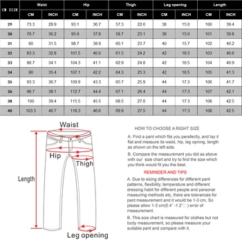 NIGRITY 2019 Herre Casual Pants Bomuld, Klassisk Mode Lige Casual Mandlige Bukser i Høj Kvalitet 16 Farver Valgfri CP1600