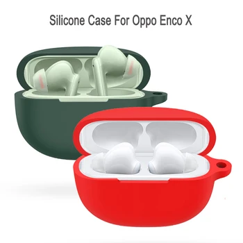 Blød Silikone Tilfældet For Oppo Enco X Trådløs Bluetooth-Hovedtelefon Tilfældet For Oppo Enco X Dække Opladning Max Tilfælde