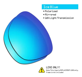 SmartVLT 2 Par Polariserede Solbriller Udskiftning Linser for Oakley Frogskins Ice Blue og Ild Rød