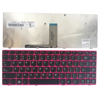 Det AMERIKANSKE Tastatur for Lenovo IdeaPad Z370 Z470 Z470A OS laptop tastatur steg ramme