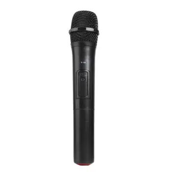 V10 Smart Trådløs Mikrofon 261.80 MHz Home Party Håndholdte Mikrofon med USB-Modtager til Karaoke Studio Radio Tale Højttaler