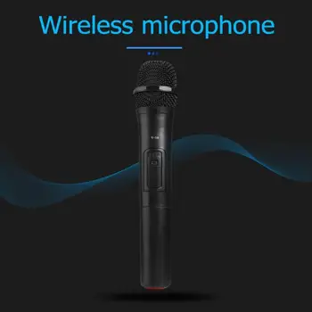 V10 Smart Trådløs Mikrofon 261.80 MHz Home Party Håndholdte Mikrofon med USB-Modtager til Karaoke Studio Radio Tale Højttaler