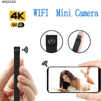 IP-WIFI Kamera HD 4K Mini WIFI Fleksible Kamera IP-Netværk Webcame Video Audio Recorder Motion Detection Videokamera P2P Micro Cam
