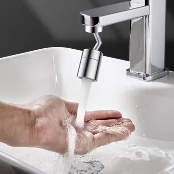 720 Graders Drejelig Sink Faucet Aerator vandhane Adapter til Køkken, Badeværelse Super vandbesparende Tryk Faucet Aerator Bobleflasken