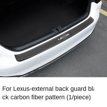 Velegnet til Lexus ES200 Es260 ES300h bagage interiør læder bagerste guard beskyttelse pad