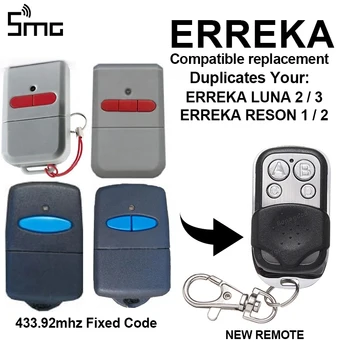 ERREKA LUNA ERREKA RESON kompatibel elektrisk gates fjernbetjening til kommando garage barriere fast kodenøgle fod 433.92 Mhz