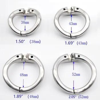 Kun Ekstra Separat Tilbehør Ring For Metal Oplukkelig Ring Design Mand Chastity Enhed Penis Ring Aftræk Hul Hane Bur Sex Legetøj